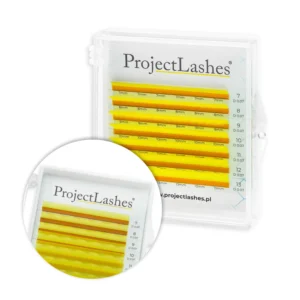 Geltonos blakstienos priauginimui C 0.07 Project Lashes