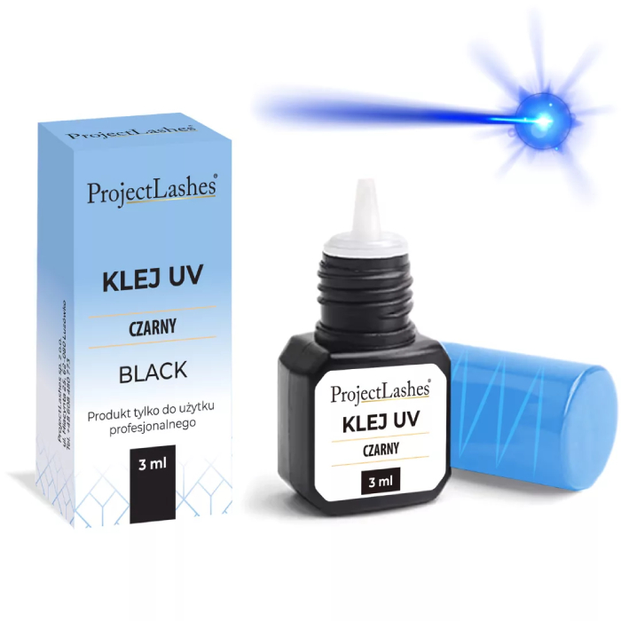 klijai blakstienu priauginimui UV metodu juodi
